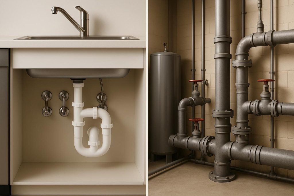 Residential vs. Commercial Plumbing